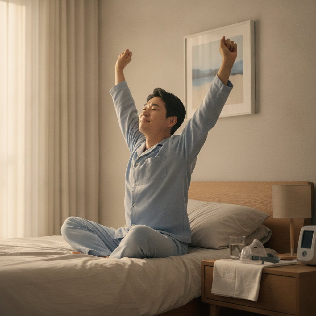 22dB 저소음 양압기 추천: 편안한 수면을 위한 현명한 선택 가이드 - 수면무호흡 관리 대표 사진