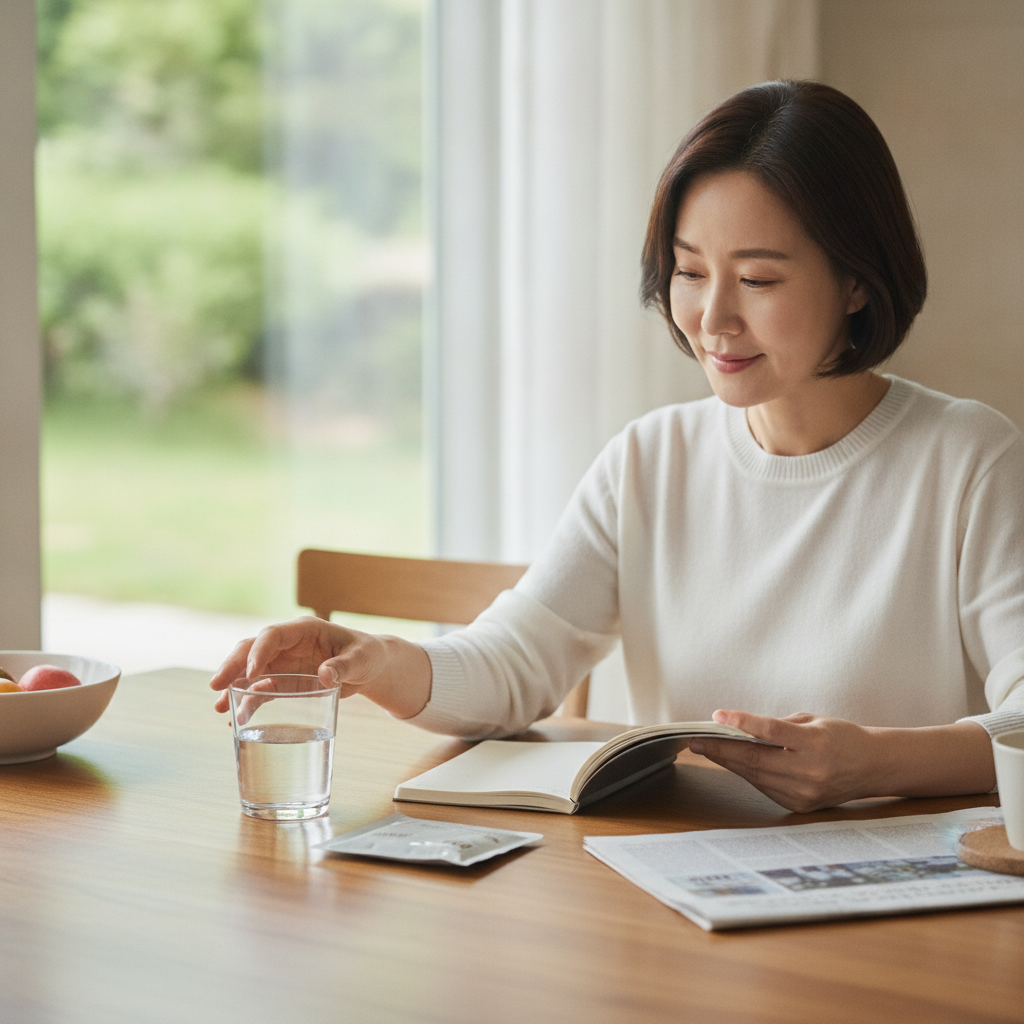 기억력 영양제, 정말 도움이 될까요? 중장년 인지 건강 관리 핵심 가이드 - 인지 건강을 위한 일상 습관 장면
