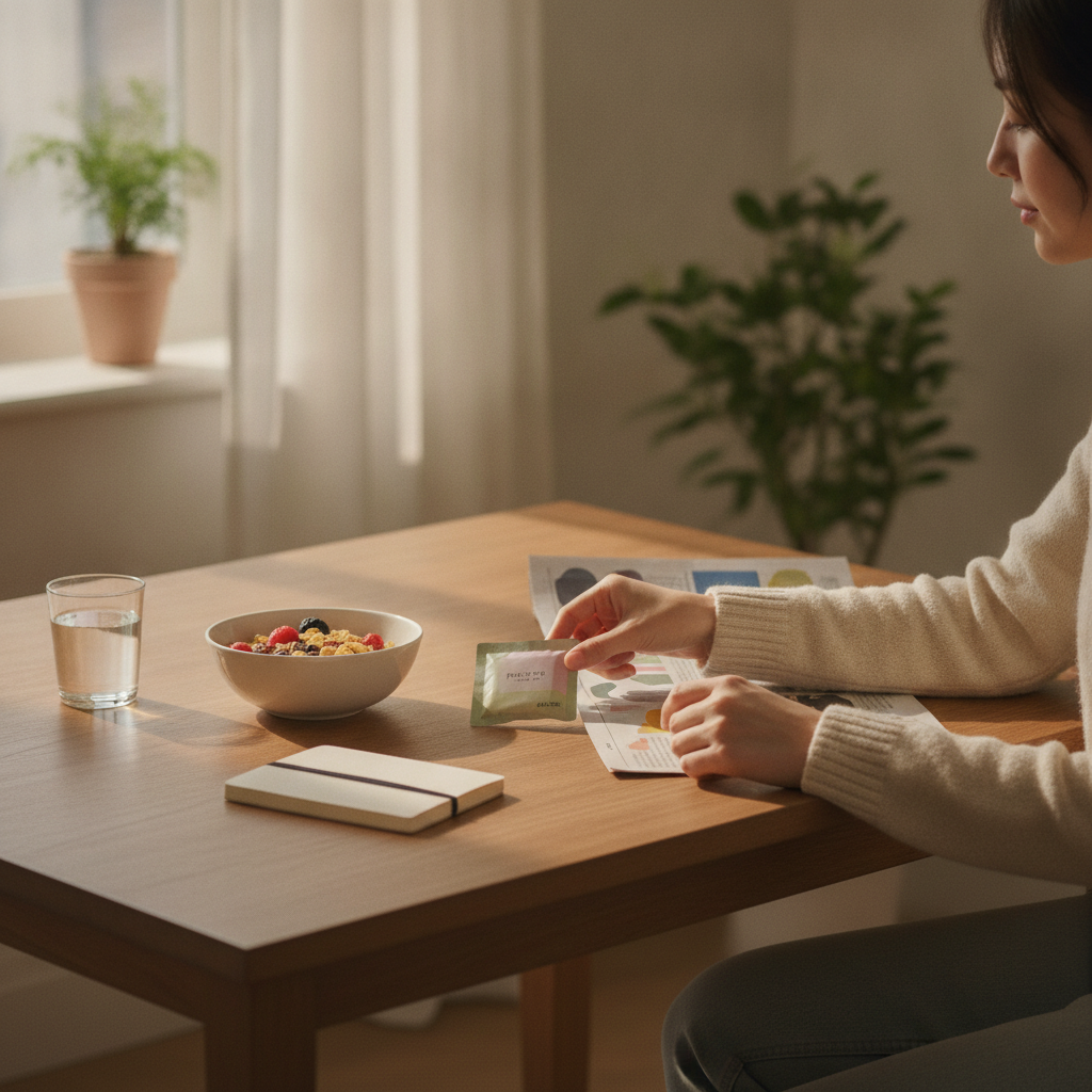 기억력 영양제 추천, 무엇을 알아야 할까요? 현명한 인지 건강 관리 - 인지 건강을 위한 일상 습관 장면