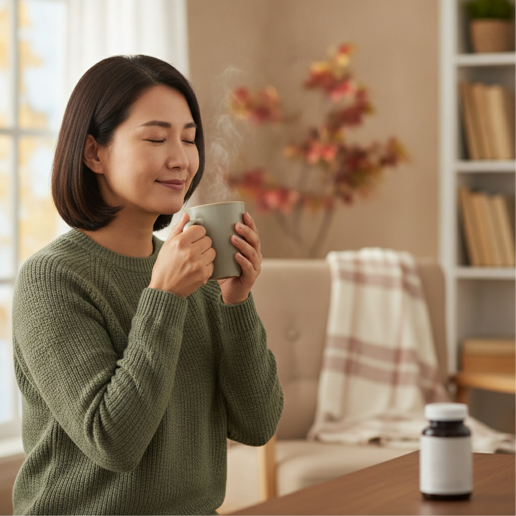 밤에 기침 심해지는 이유 - 호흡기 생활관리 대표 사진