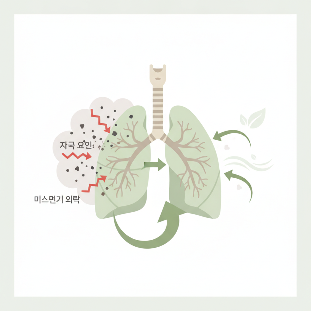 브로멜라인, 기침과 기관지 건강을 위한 현명한 선택 기준 - 호흡기 생활관리 원리 설명 그림