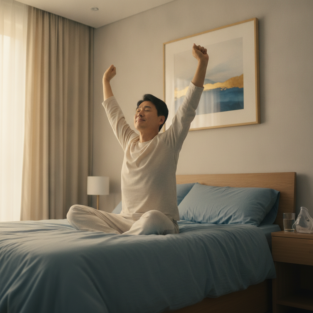 수면무호흡증 양압기, 올바른 이해와 효과적인 사용 가이드 - 수면무호흡 관리 대표 사진