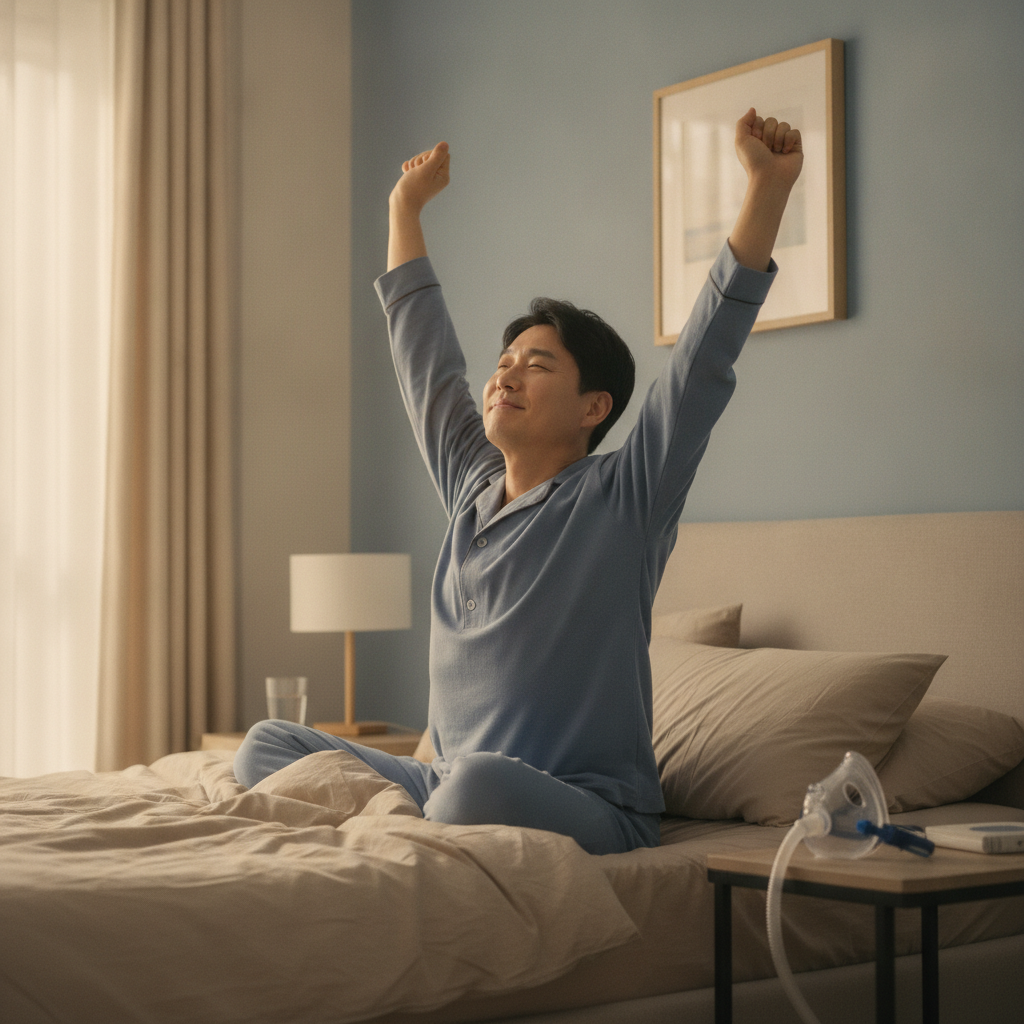 수면무호흡증 증상 - 수면무호흡 관리 대표 사진