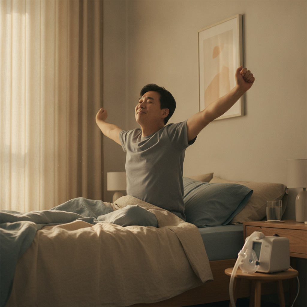 수면무호흡증과 양압기 치료: 숙면을 되찾는 길, 제대로 알고 사용하기 - 수면무호흡 관리 대표 사진