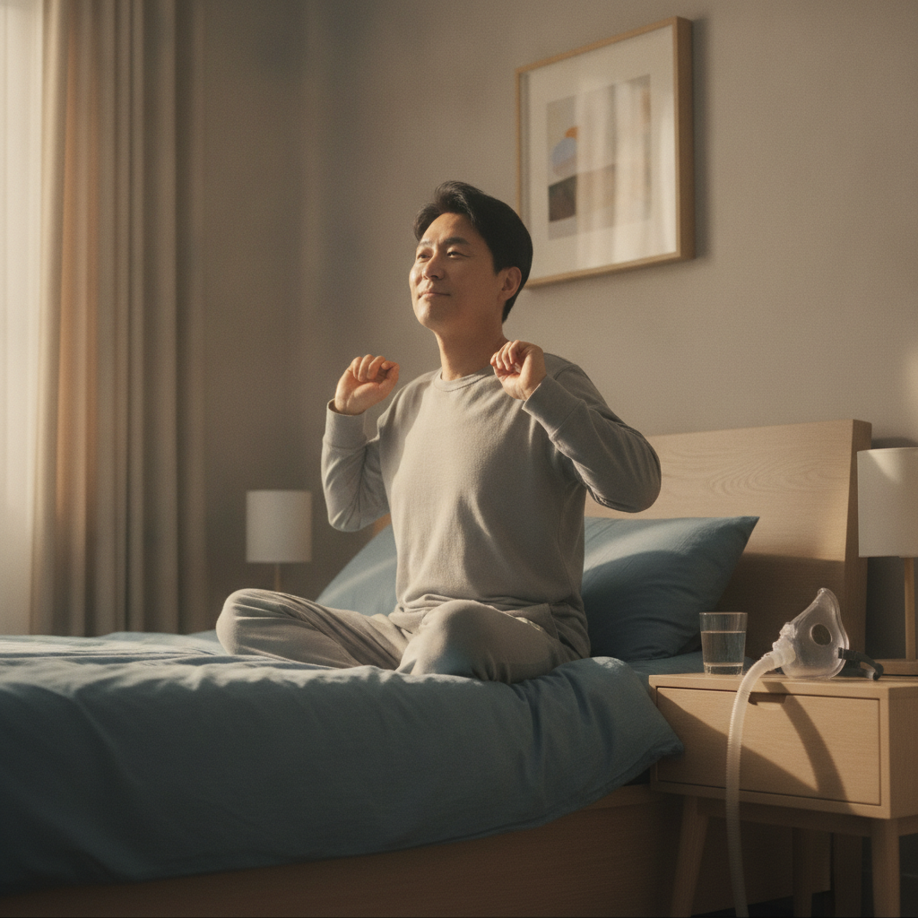 수면무호흡증의 효과적인 관리: 양압기(CPAP)의 모든 것 - 수면무호흡 관리 대표 사진