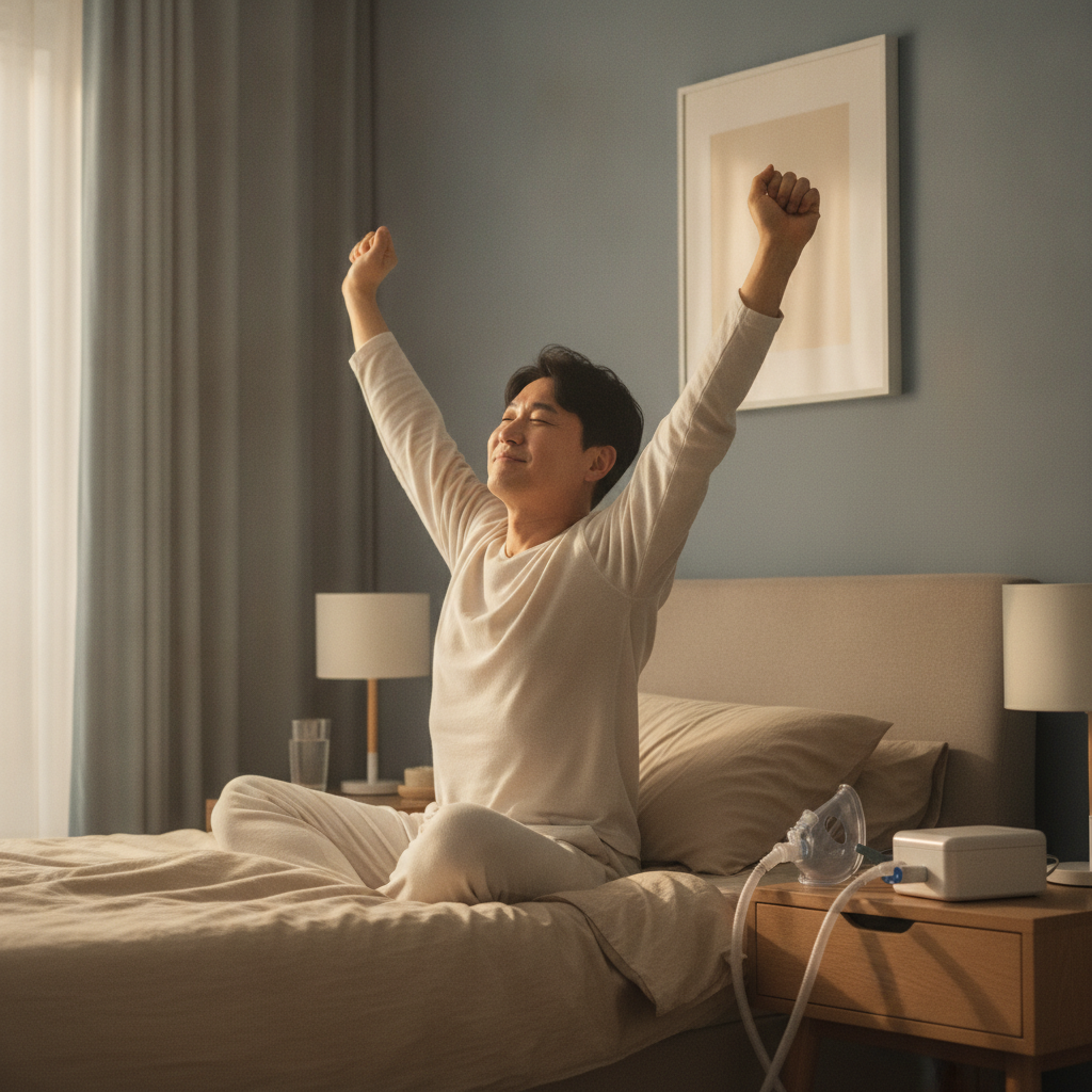 양압기(CPAP): 수면 무호흡증 치료의 핵심, 올바른 이해와 사용 가이드 - 수면무호흡 관리 대표 사진