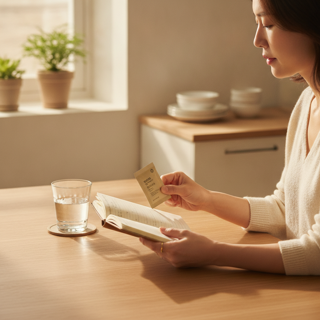 예전 같지 않은 기억력, 현명한 영양제 선택과 관리법 - 인지 건강을 위한 일상 습관 장면