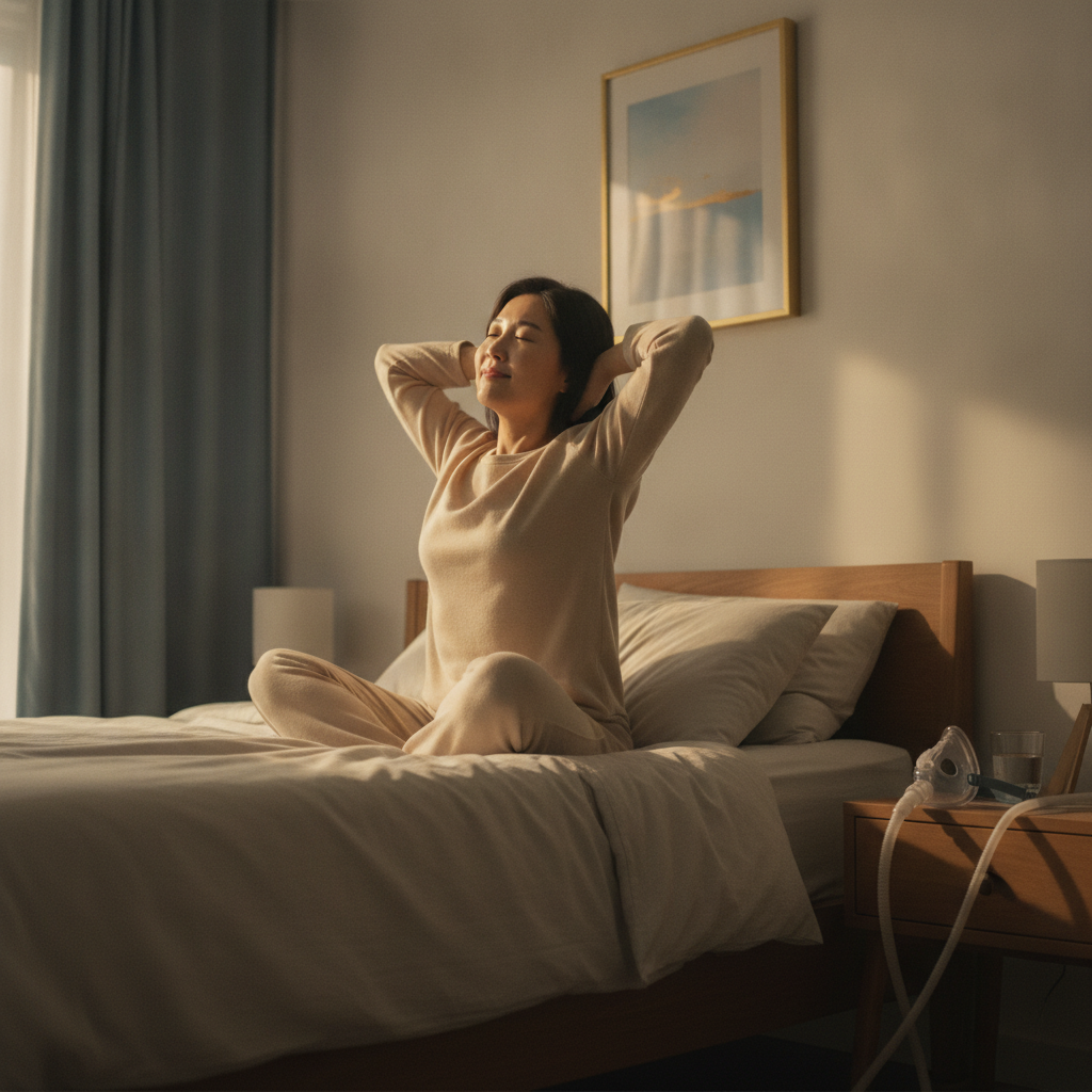 저소음 양압기 추천: 숙면을 위한 현명한 선택 가이드 (CPAP/APAP) - 수면무호흡 관리 대표 사진