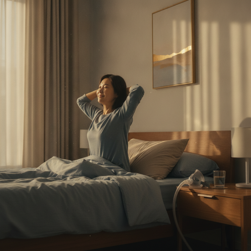 조용한 밤을 위한 선택: 저소음 양압기 추천 및 핵심 가이드 - 수면무호흡 관리 대표 사진