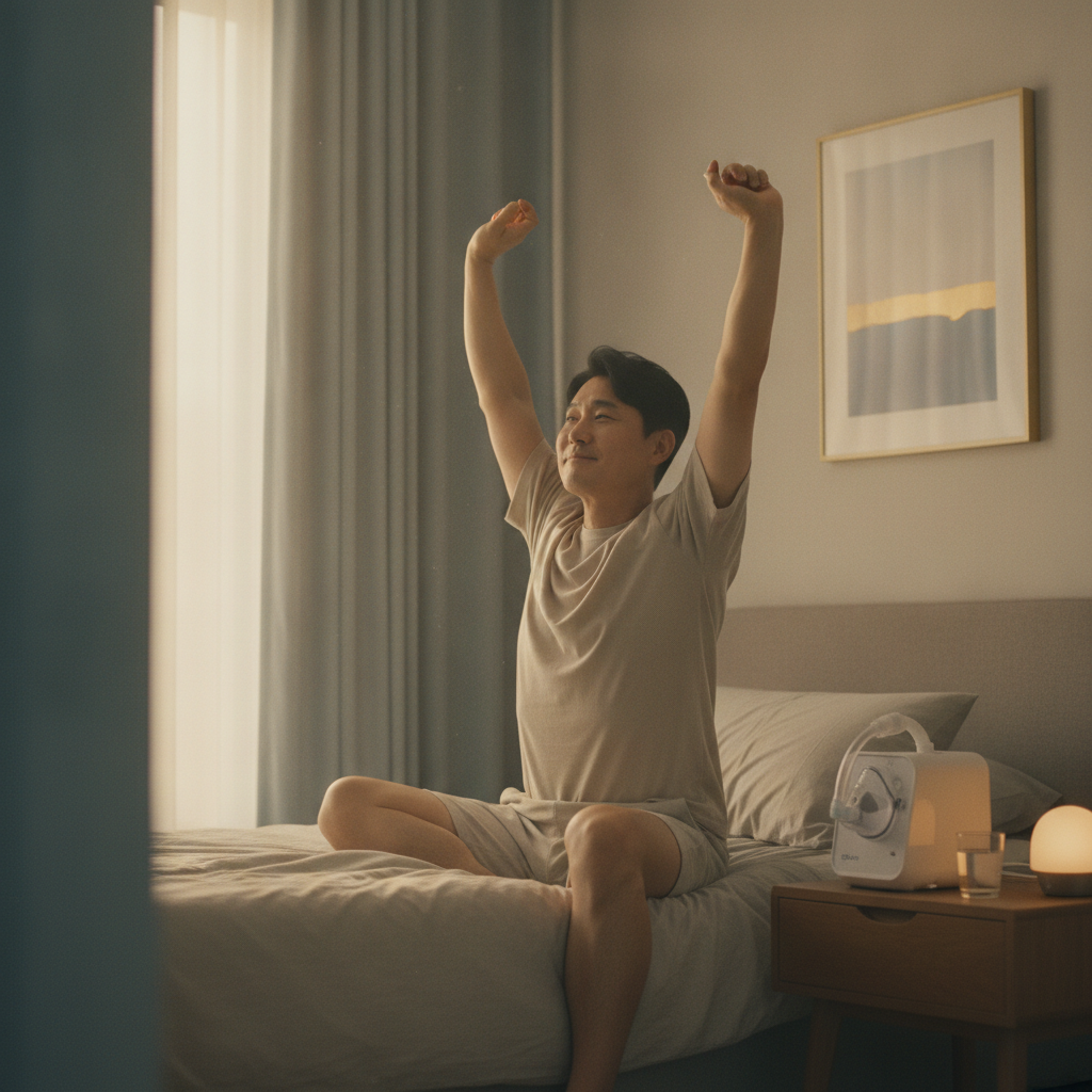 코골이, 단순한 소음일까? 건강을 위한 수면 관리 가이드 - 수면무호흡 관리 대표 사진