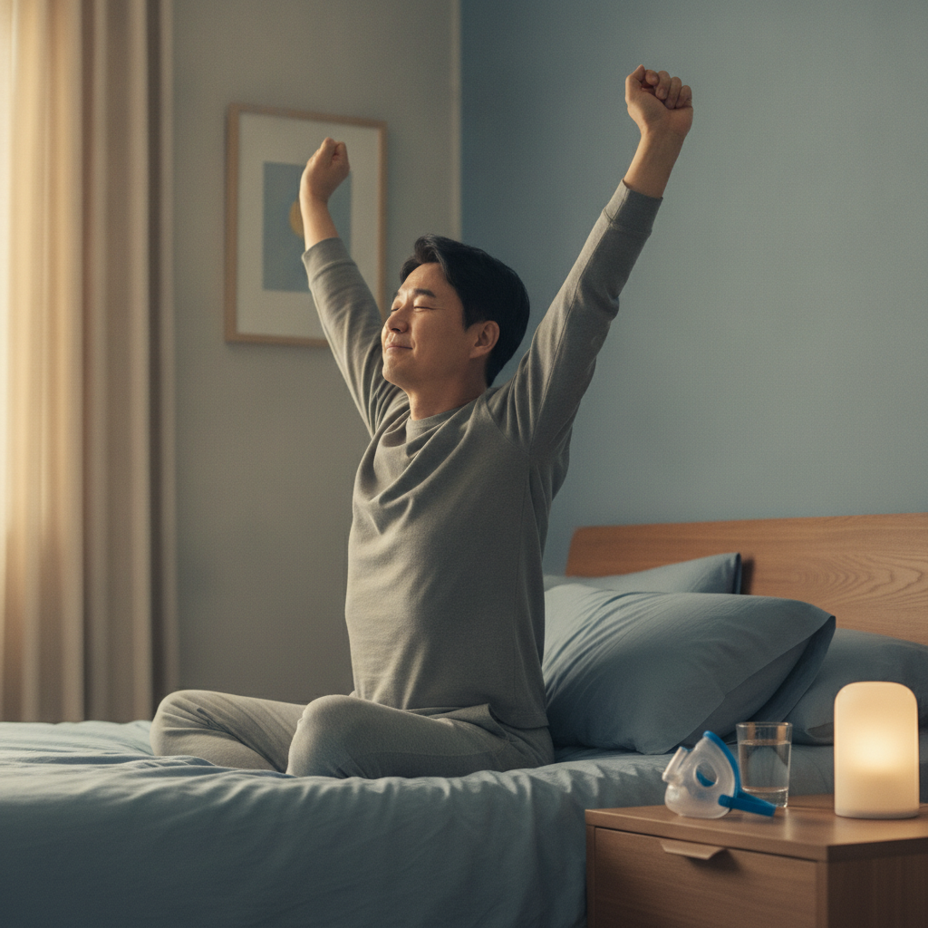 코골이 운동 방법: 숙면을 위한 생활 속 관리 가이드 - 수면무호흡 관리 대표 사진