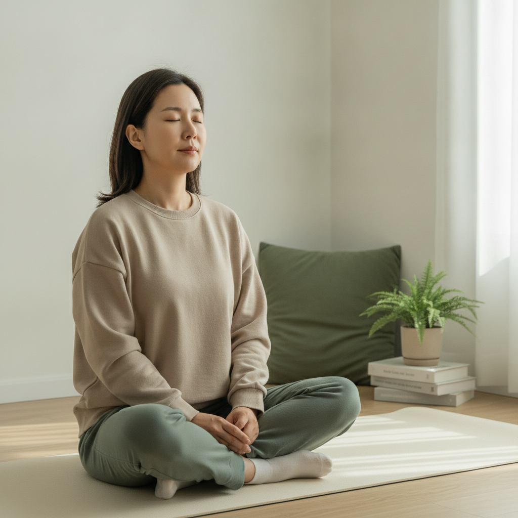 폐 건강 영양제 추천? 호흡근 훈련과 함께 시너지를 내는 관리 가이드 - 호흡 운동하는 사람 대표 사진