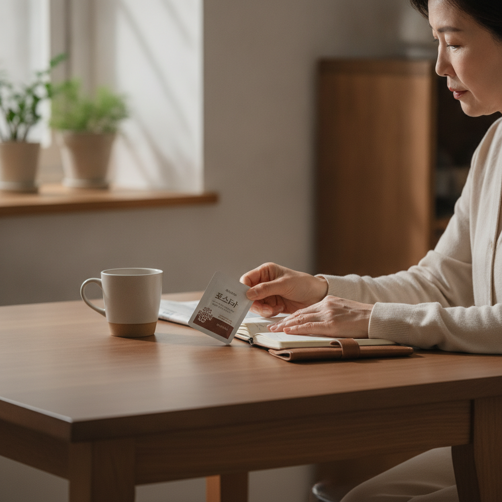 포스파티딜세린 추천: 50대 기억력 건강, 현명한 선택 가이드 - 인지 건강을 위한 일상 습관 장면