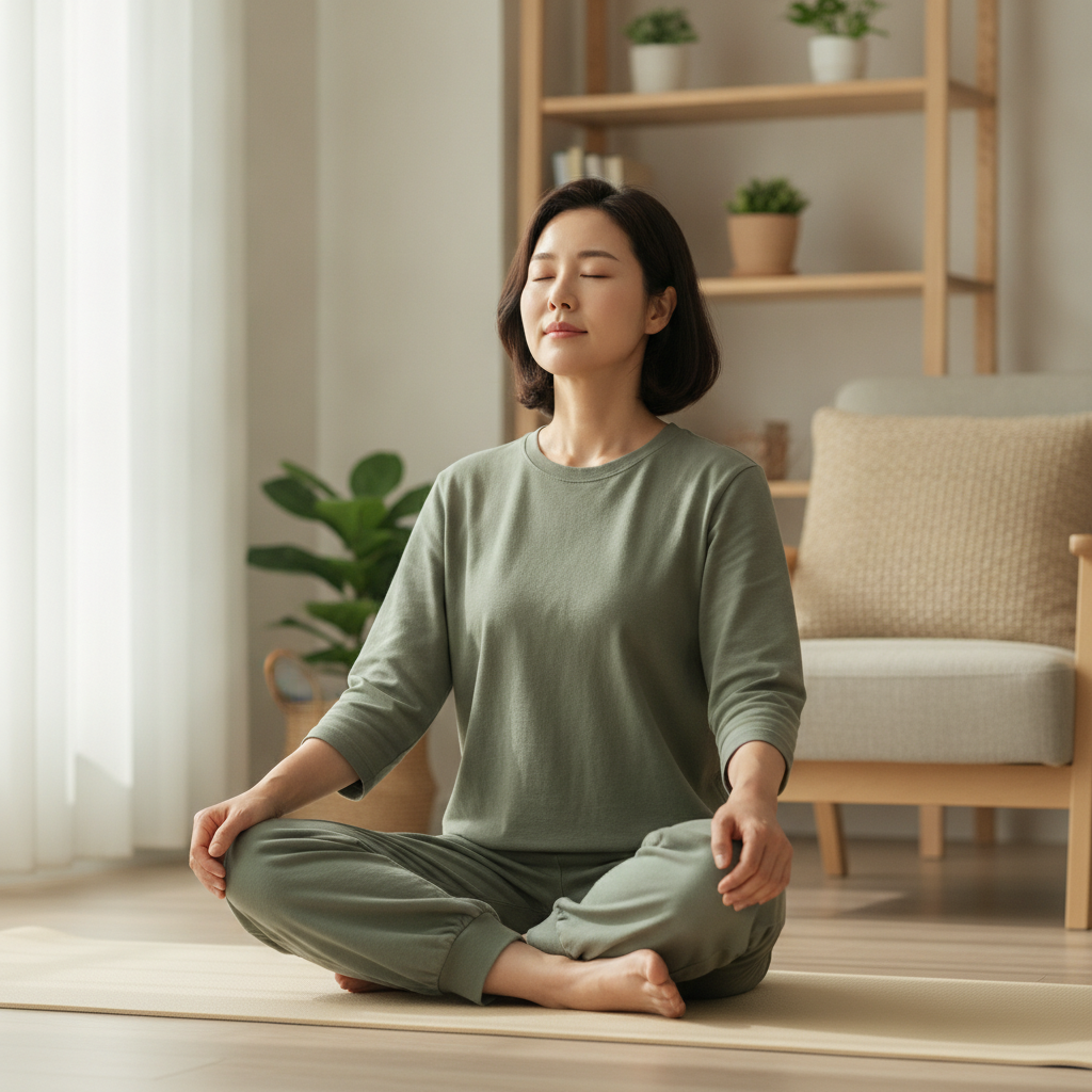 호흡근 운동: 며칠째 불편한 호흡, 매일 훈련으로 답을 찾다 - 호흡 운동하는 사람 대표 사진